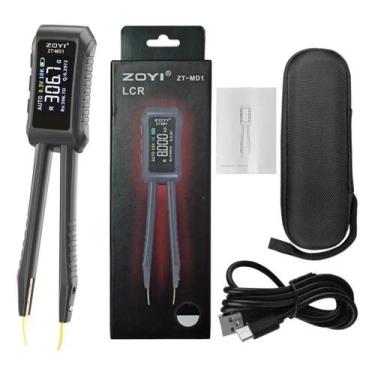 Imagem de Pinça Inteligente Testador Componentes Capacitan Md1 Lcr Smd - Pool, P