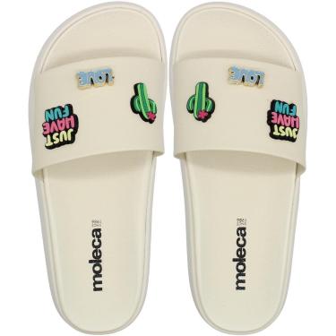 Imagem de Chinelo Slide Moleca Napa Turim Apliques Feminino-Feminino