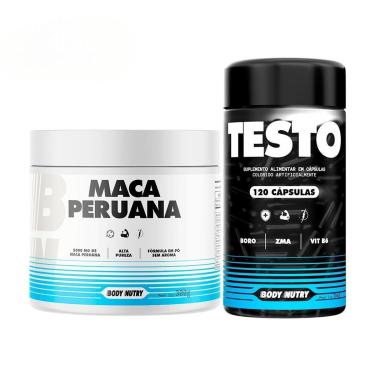 Imagem de Kit Suplemento Natural 300g Complexo de Vitaminas 120 Cápsulas Body Nutry Performance-Unissex