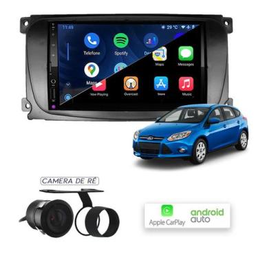 Imagem de Multimídia MP10 CarPlay e Android Auto Focus 2009 até 2013 - First Opt