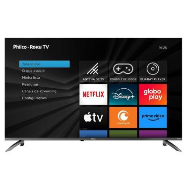 Imagem de Smart TV 50 Philco 4K UHD Roku TV HDR10  P50CRB