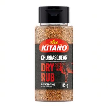 Imagem de TEMPERO PARA CARNES BOVINAS KITANO DRY RUB CHURRASQUEAR 115g