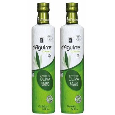 Imagem de Kit 2 Azeite de Oliva Argentino Clássico d'Aguirre Extra Virgem 500ml