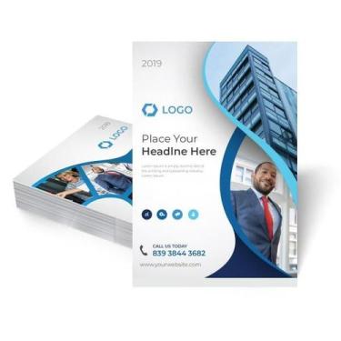 Imagem de Panfleto Para Divulgação Papel Fotográfico / Flyer Personalizado / 10x