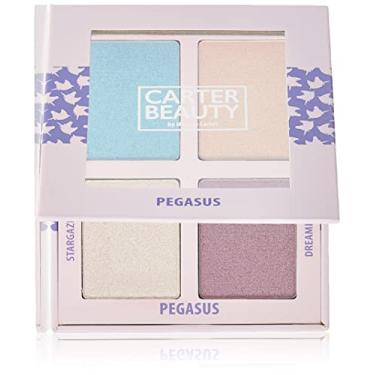 Imagem de Carter Beauty Mini Paleta Iluminadora | Maquiagem de Longa Duração | Tons Brilhantes e Foscos (Pegasus)