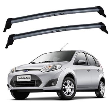 Imagem de Rack Eqmax New Wave Fiesta 4P Rocam/Supercharger/Amazon Hatch E Sedan 2003 2004 2005 2006 2007 2008 2009 2010 2011 2012 2013 2014 2015 2016 Cinza
