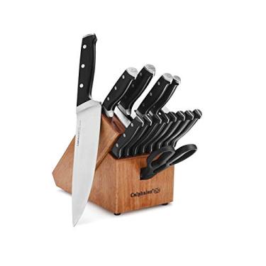 Imagem de Calphalon Conjunto de facas de cozinha com bloco autoafiável