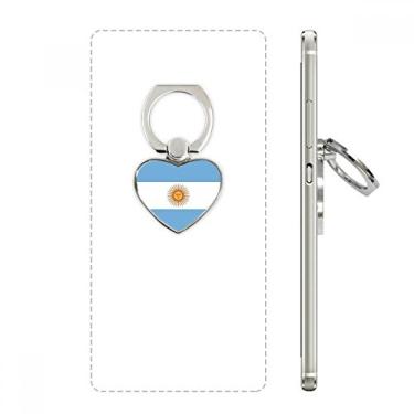 Imagem de Suporte universal de anel de telefone com bandeira nacional da Argentina para América do Sul