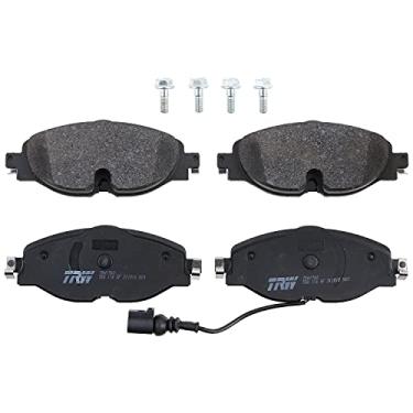 Imagem de TRW Conjunto de pastilhas de freio a disco Pro TRH1760 para Volkswagen Jetta 2019-2021, dianteiras e outras aplicações