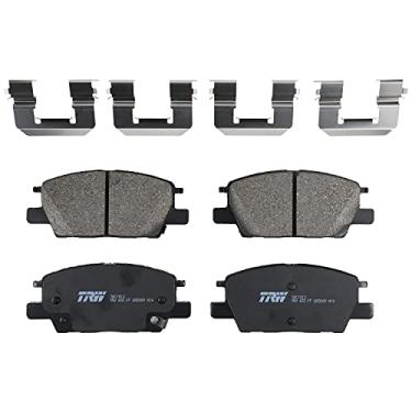 Imagem de TRW Conjunto de pastilhas de freio de disco Pro TRC1913 para Chevrolet Malibu 2016-2019, frontal e outras aplicações