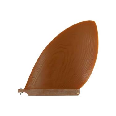 Imagem de UPSURF Surf Longboard/SUP Center Fin para SUP Longboard Surfboard Centro D-Fin Azul/Vermelho 25,4 cm Barbatana de fibra de vidro com parafusos sem ferramentas (vermelho)