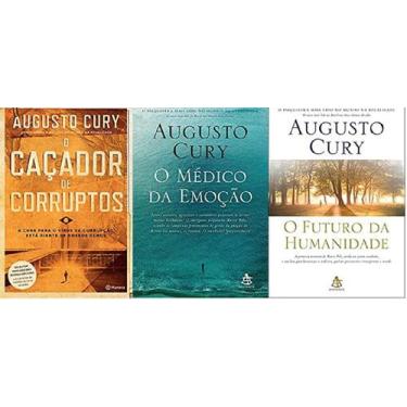 Imagem de Kit3 Livros Augusto Cury O Caçador Corruptos + O Futuro Da - Sextante