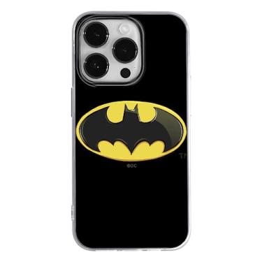 Imagem de ERT GROUP Capa de celular para Apple iPhone 14 PRO MAX original e oficialmente licenciado DC Pattern Batman 023 perfeitamente ajustada à forma do celular, capa de TPU