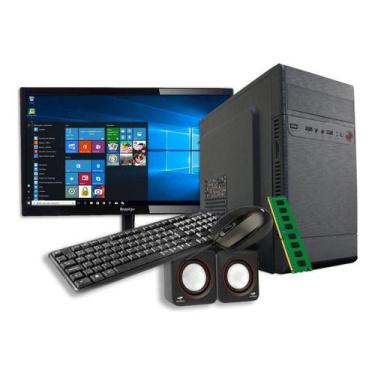 Imagem de Computador Cpu Completo Intel I3/8gb/480 Ssd/monitor 19/wifi - PRIME S