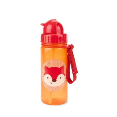 Imagem de Garrafa Flip Zoo Raposa Skip Hop Fofa e Divertida Para Crianças
