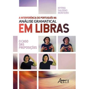 Imagem de Livro - A interferência do português na análise gramatical em libras