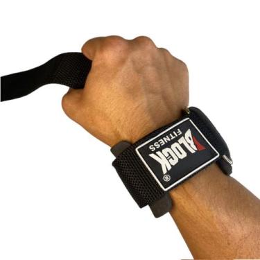 Imagem de Strap Musculação Para Academia e Exercício Funcional Preto - Block