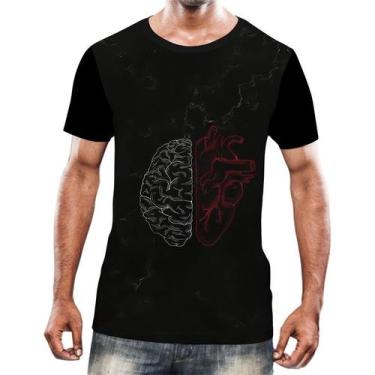 Imagem de Camisa Camiseta Cérebro Inteligência Mental Psicologia HD 8 - Enjoy Sh