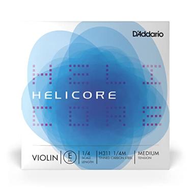 Imagem de D'Addario Corda E única para violino Helicore, escala 1/4, tensão média