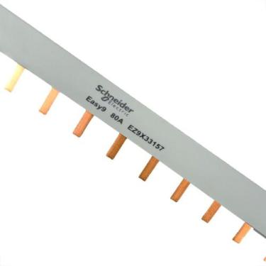 Imagem de Barramento Schneider Easy9 Monofasico Din Para 57 Disjuntores 80A. - E