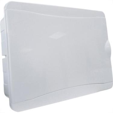 Imagem de Centrinho Steck Pvc Embutir Branco Diamant Conectividade Vdi (Voz / Da