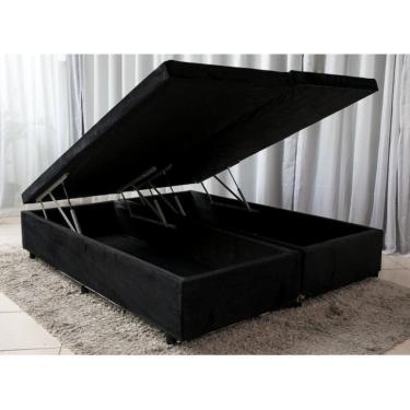 Imagem de Cama Box Baú King Size Bipartido Premium 186x198x40cm