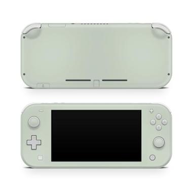 Imagem de Tacky Design Película de cor sólida compatível com o envoltório Nintendo Switch Lite, película lisa minimalista para Nintendo Switch Lite, decalque de vinil premium 3M (Soft Sage)