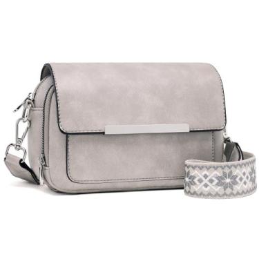 Imagem de Bolsa Tiracolo Pequena de Couro Roulens para Mulheres - Com Compartime