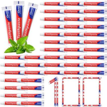 Imagem de Pasta de Dentes Dimsile Mini Travel Size 10ml - Kit com 100 Unidades p