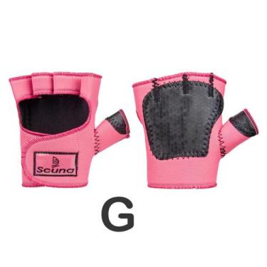 Imagem de Luva para Musculação Academia Ginástica em Neoprene Rosa - SCUNA, G