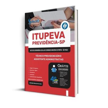 Imagem de Apostila Itupeva Previdência  - Técnico Previdenciário - Assistente Ad