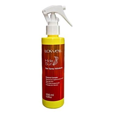 Imagem de Hide Sun Brilho Seco Hidrata Oleo Coco Filtro Solar Proteção 200ml