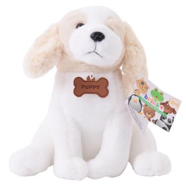 Imagem de PELUCIA CACHORRO SENTADO 25 CM CREME