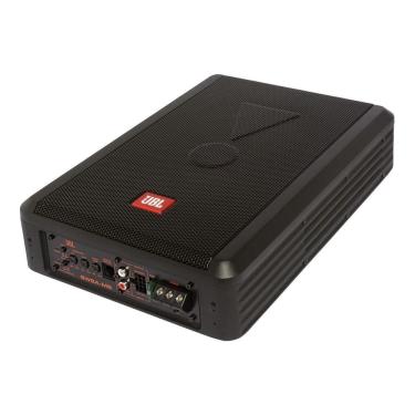 Imagem de Caixa Amplificada Ativa jbl Slim 8 SW8A-MS 200 Watts Rms + 2 Canais Amplificados 100W 2 Ohms