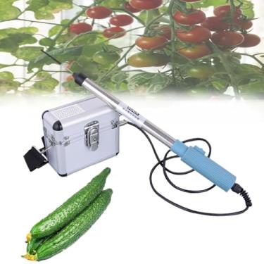 Imagem de Ferramenta de polinização portátil sem fio, polinização de pepino e tomate, polinizador elétrico de vegetais 4800 rpm, 10 horas de espera, pulverizador polinizador, para pimenta, morango