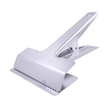 Imagem de Vaveren Grampo de costura, cortador de pano de cama, acessório de máquina de costura ajustável, mandíbula larga, cortador de pano de roupa, clipe de tecido