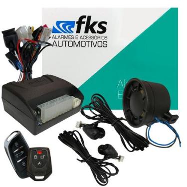 Imagem de Alarme automotivo dedicado citroen c3 2023 keyless canivete - FKS ALAR