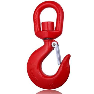 Imagem de Gancho de elevação giratório WENHUALI de 5 toneladas pesado, gancho gi