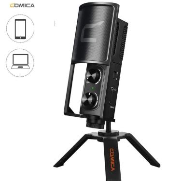 Imagem de Microfone Mesa Usb Condensador Comica Stm-Usb Interface