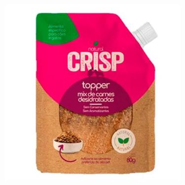 Imagem de Petisco Natural Crisp Topper Cães E Gatos Mix De Carne 80G