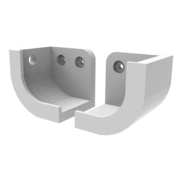 Imagem de Suporte Compatível Com Time Capsule De Parede - PEKO, 3D-022-Branco