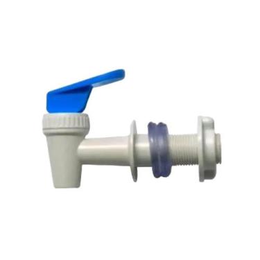 Imagem de Torneira Filtro De Barro Bededouro Garrafão Branco Azul Gama