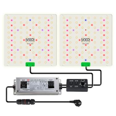 Imagem de LM301H EVO 150W Placa de luz LED para cultivo com driver XLG, luz para cultivo de espectro completo 3500K vermelho UV IR azul