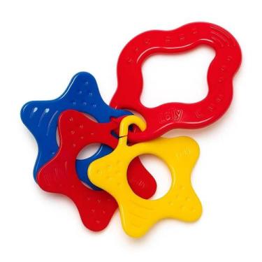 Imagem de Mordedor Lolly Tricolor com Estrelas