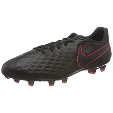 Imagem de Nike Tênis masculino de futsal de futebol, Preto/Dk Smoke Grey-Chile Red, 37