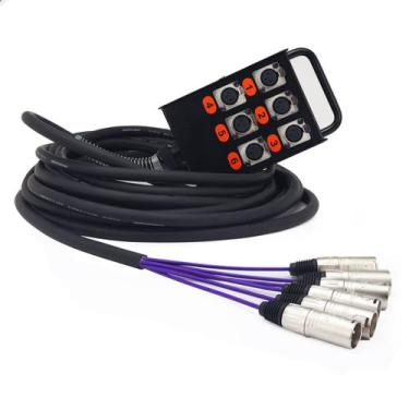Imagem de Medusa 6 Vias Montada Com Conectores Santo Ângelo, 2 MT