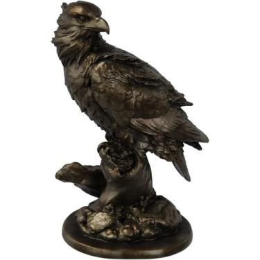 Imagem de Estátua Escultura Águia Americana Liberdade (Cor Ouro Velho)