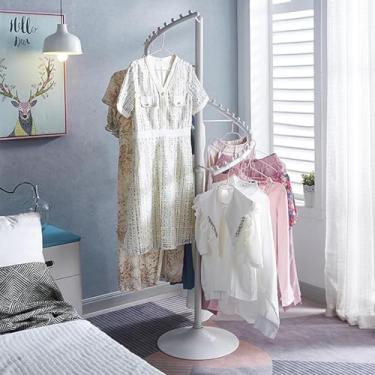 Imagem de Cabide Espiral, Cabide De 71 Polegadas Independente, Cabide De Metal Resistente Para Exibição De Roupas Boutique Lavanderia Multiuso Pendurado