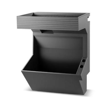 Imagem de THXCHER Divisor de caixa de armazenamento para gerenciador de bandeja de console central compatível com Ford F-150 2017-2020, acessórios de gerenciamento de armazenamento oculto para braço Design de