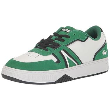 Imagem de Lacoste Tênis masculino 46sma0051, Branco/Dk Azul, 12.5